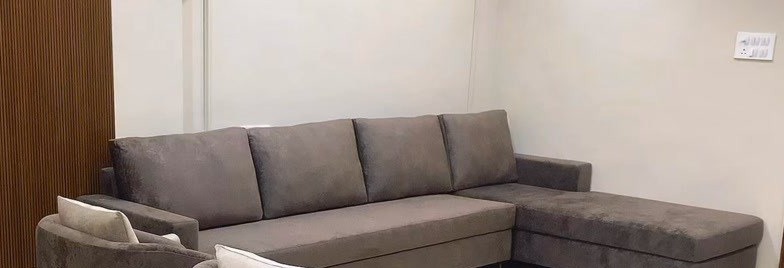 Grey L-Shaped Sectional (Sep 17 Living Room Set)